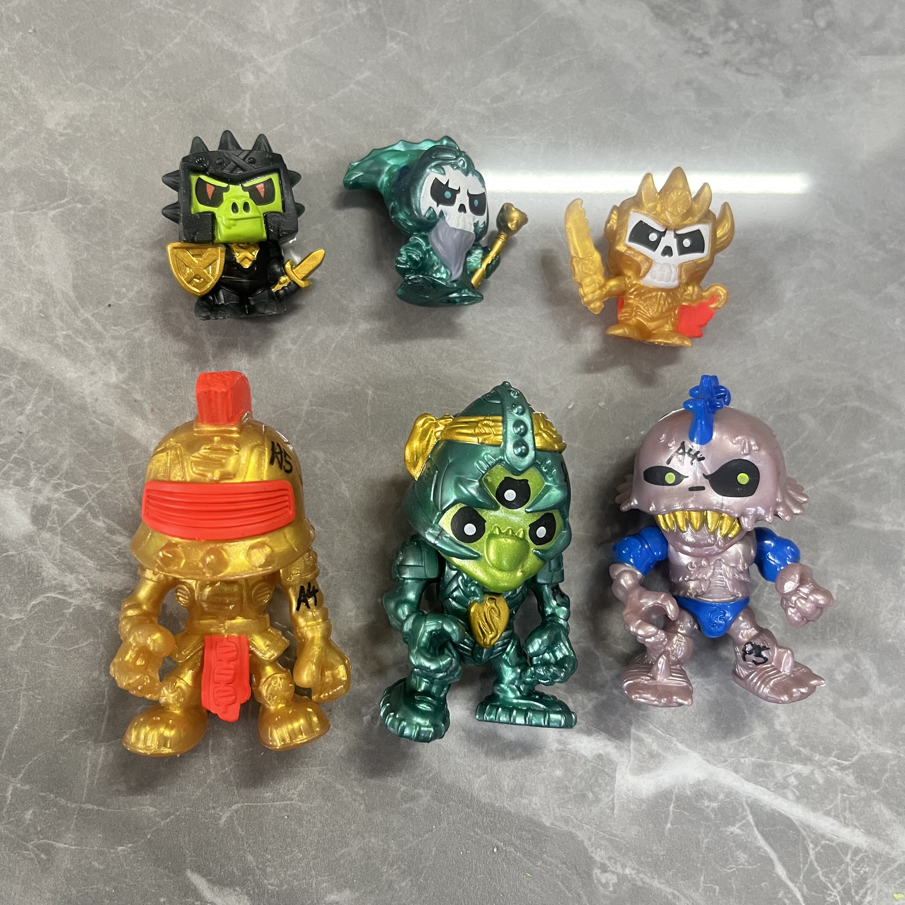 Treasure X解剖外星人盲盒确认款公仔黄金宝藏史莱姆粘液神秘军团