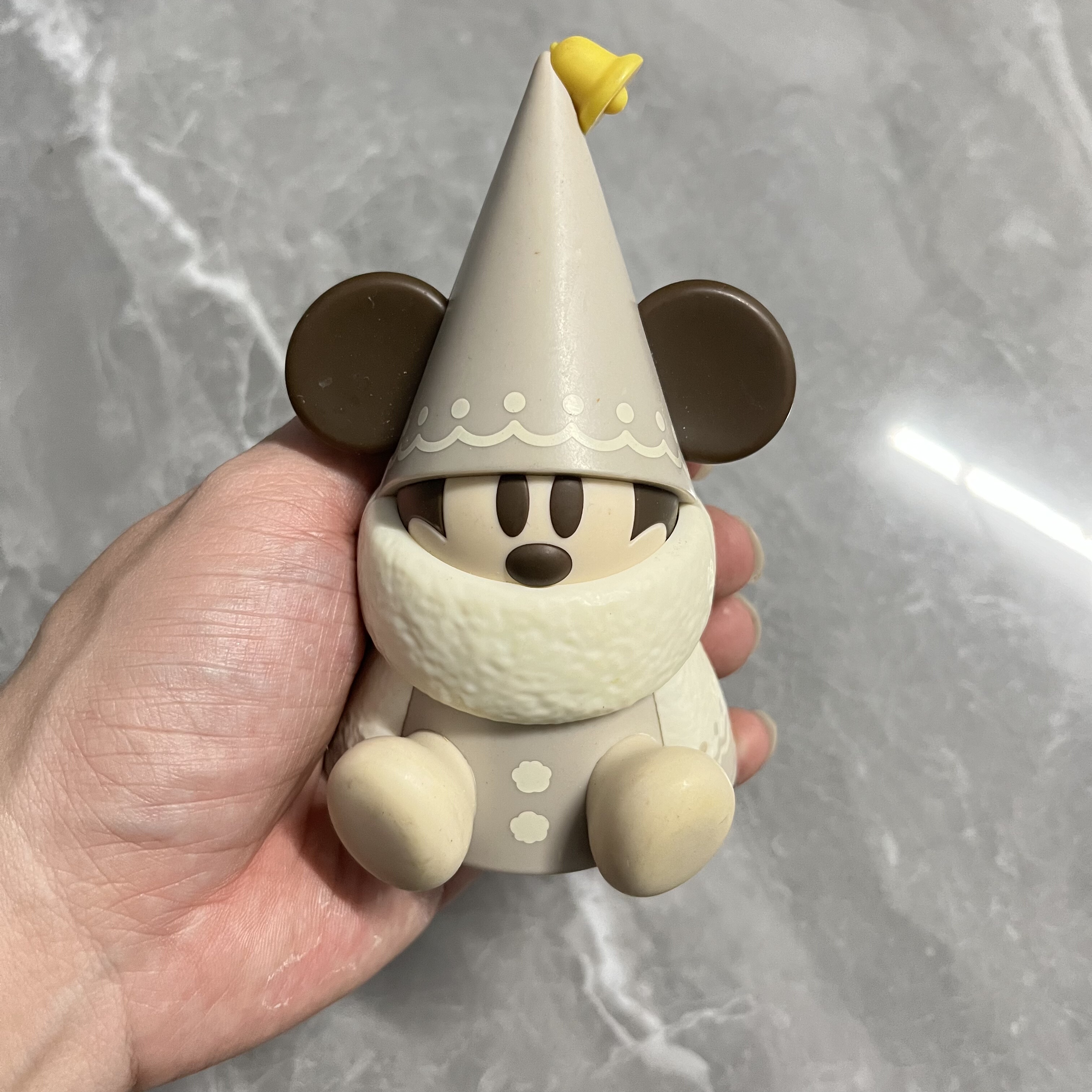 现货 日本东京迪士尼2024圣诞 妖精米奇 铃铛造型糖果盒 收纳罐