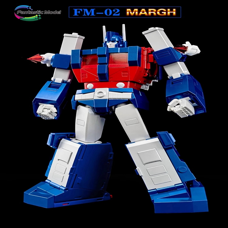 FansToys变形玩具MP金刚 FT通二哥白色擎天op柱马甲 FM02预订-封面