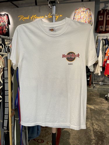 中古Vintage古着元年美式复古Hard Rock硬石咖啡纯棉短袖T恤