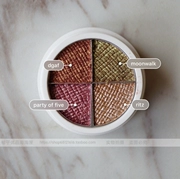 Colourpop nghiền phấn mắt platter dgaf / moowalk / ếch / ritz / party of five - Bóng mắt