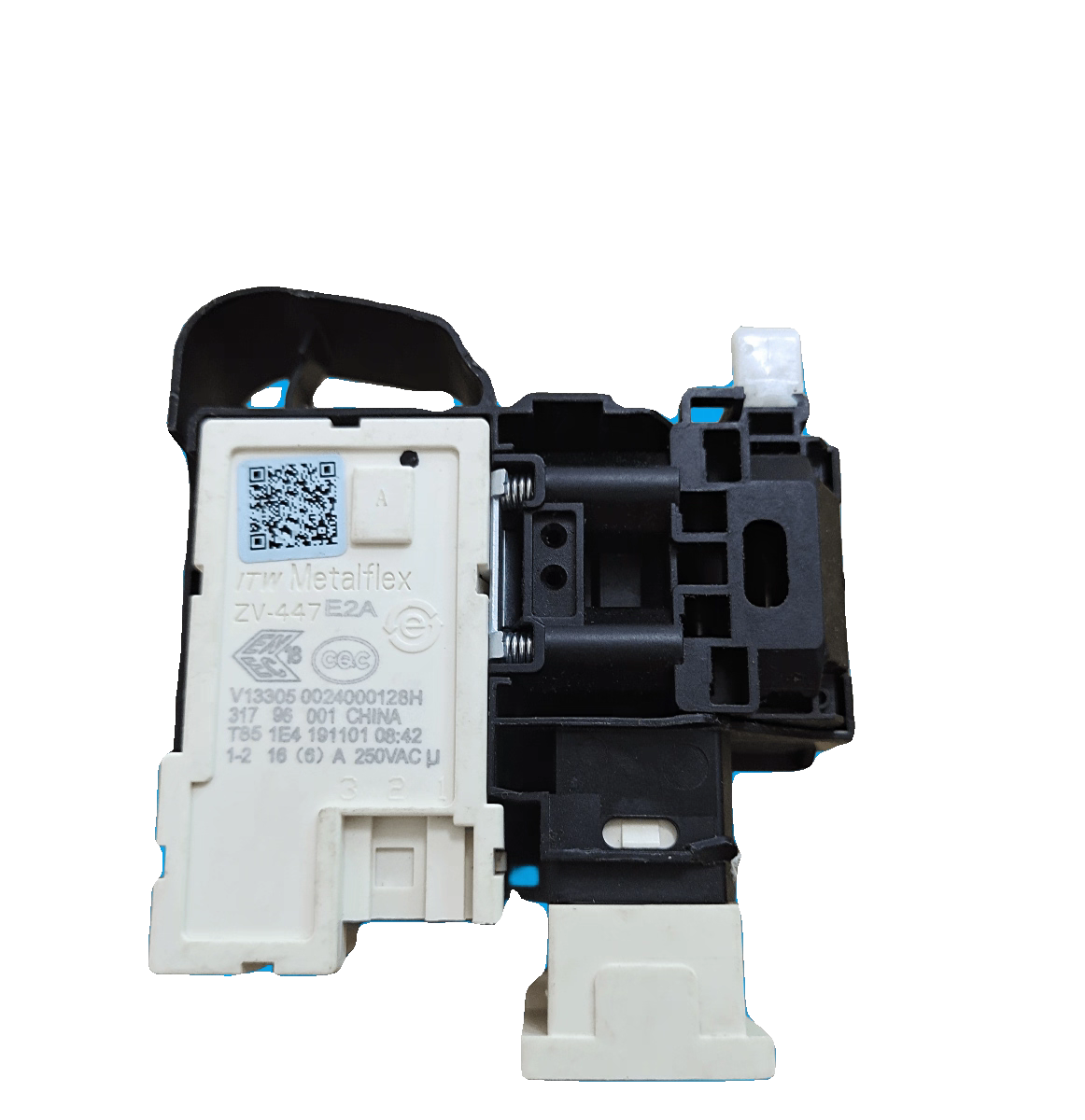 0024000128H适用于海尔洗衣机C1 HD10P6LU1电磁门锁微延时开关