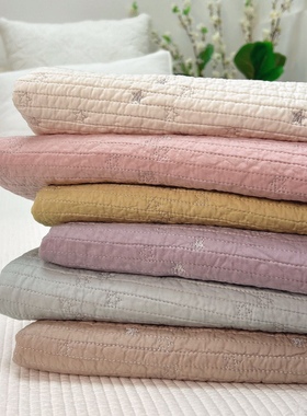 韩国ins星空之恋双面天丝莫代尔床盖手感柔软舒适填充棉花星星