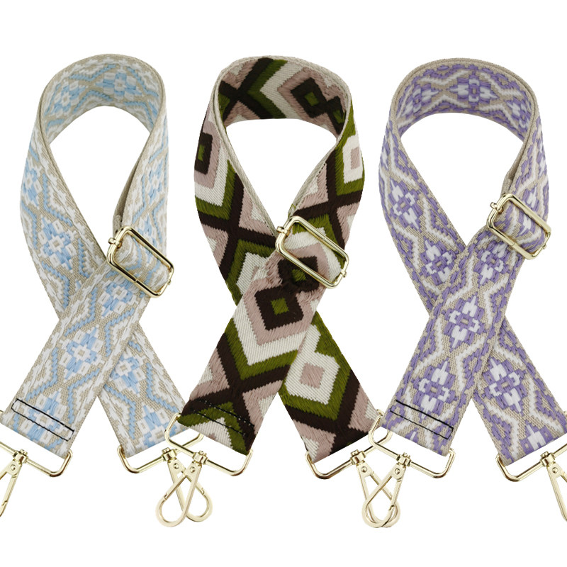 提花布带可调节斜挎包带配件宽肩带单肩斜跨带彩色背包带子替换带,服饰配件/皮带/帽子/围巾,包带,淘宝优惠券,粉丝福利购,淘宝优惠卷