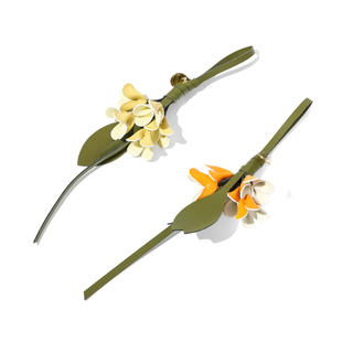 包包挂件摘金桂花朵挂件国风包挂件新中式配饰背包皮挂饰包包配件