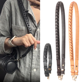 手工编织带手提腋下单肩带子包包配件手腕手拎斜挎带替换包带配件