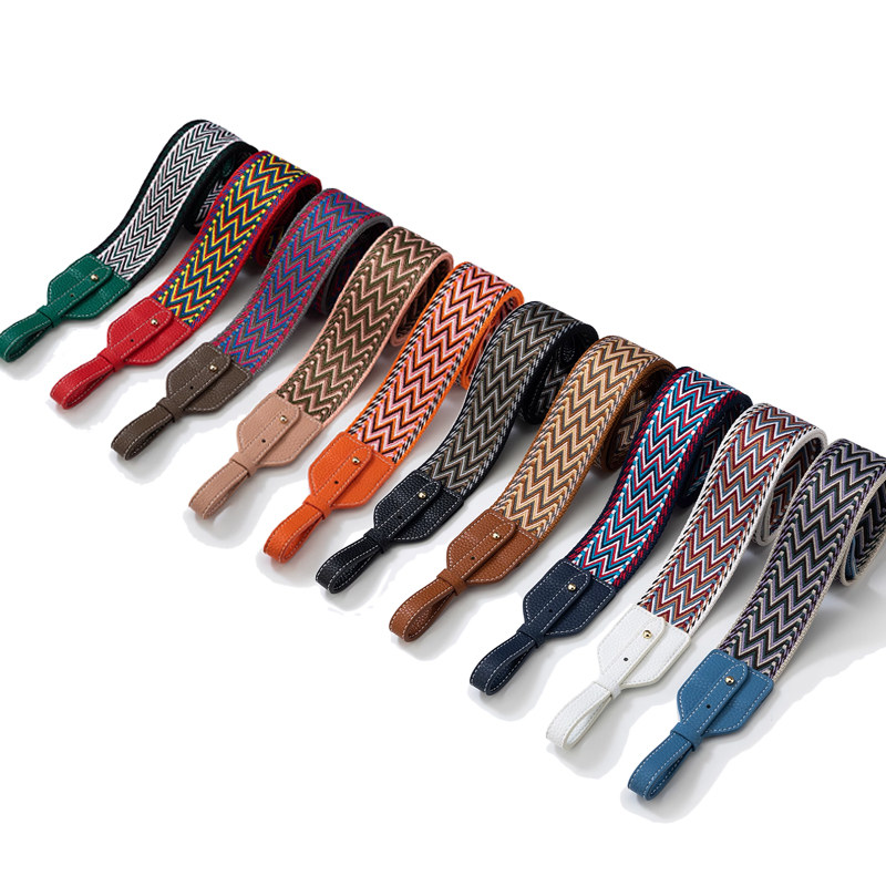 无扣款W纹厚织带斜挎带单肩腋下带适用菜篮子包林迪包宽肩带背带