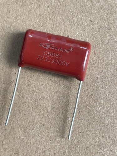 CBB81薄膜电容器223J3000V