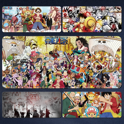 海贼王超大号鼠标垫电脑加厚路飞