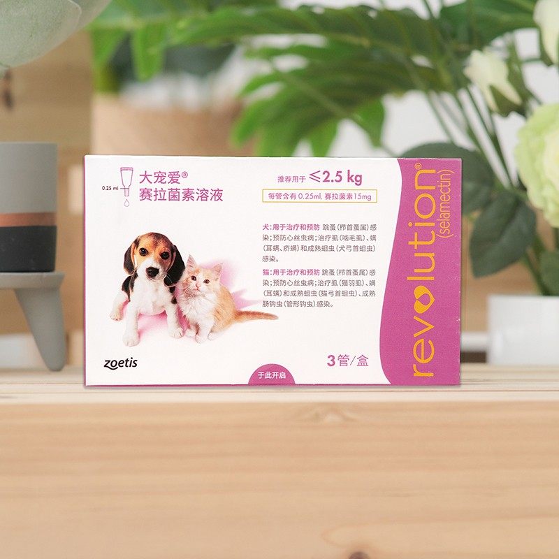 大宠爱2.5kg幼犬猫咪体内外驱虫药通用蜱虫疥螨跳蚤3支装,宠物/宠物食品及用品,狗驱虫药品,淘宝优惠券,粉丝福利购,淘宝优惠卷