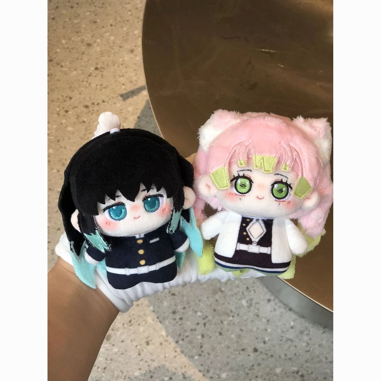 鬼灭之刃属性甘露寺棉花娃娃10cm玩偶公仔礼物周边可爱玩偶送礼物