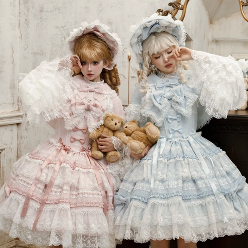 【现货】蕾娜丝 心动玩偶原创设计lolita 古早doll生日洋装