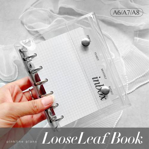 本子PVC双扣活页手账书衣皮外壳