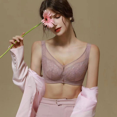 香闺蜜友内衣大胸显小女胸罩聚拢收副乳宽肩带调整型包裹文胸9288