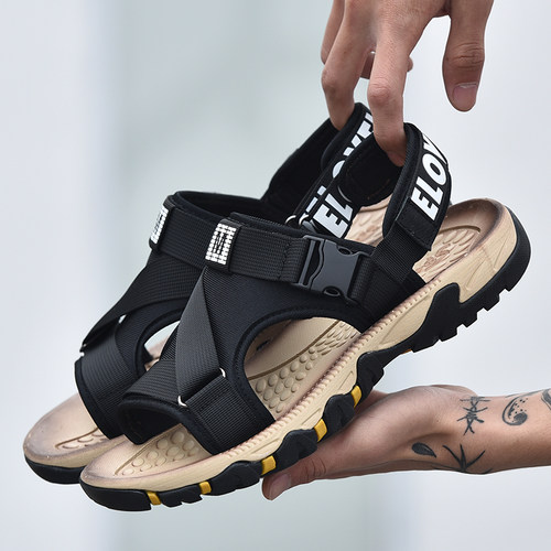 夏季户外休闲风大码学生沙滩鞋