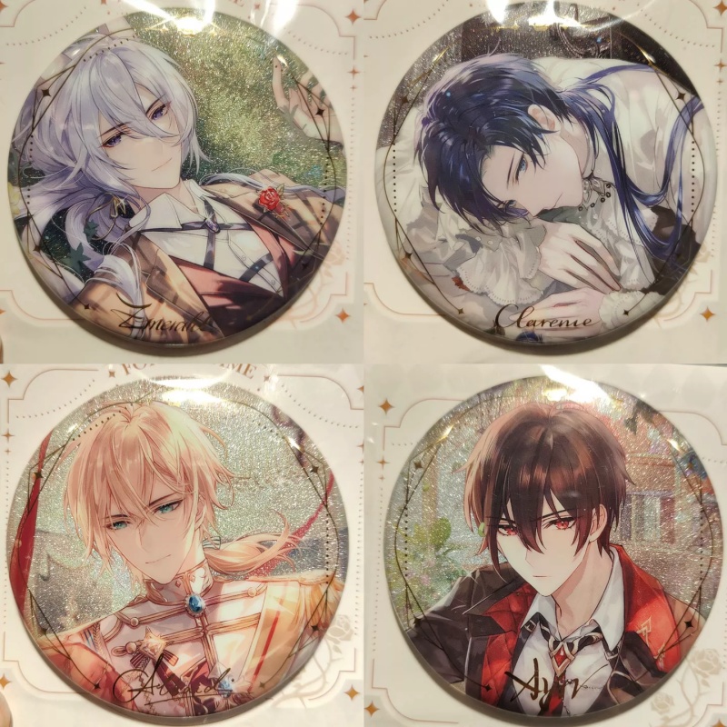 正版时空中的绘旅人徽章现货