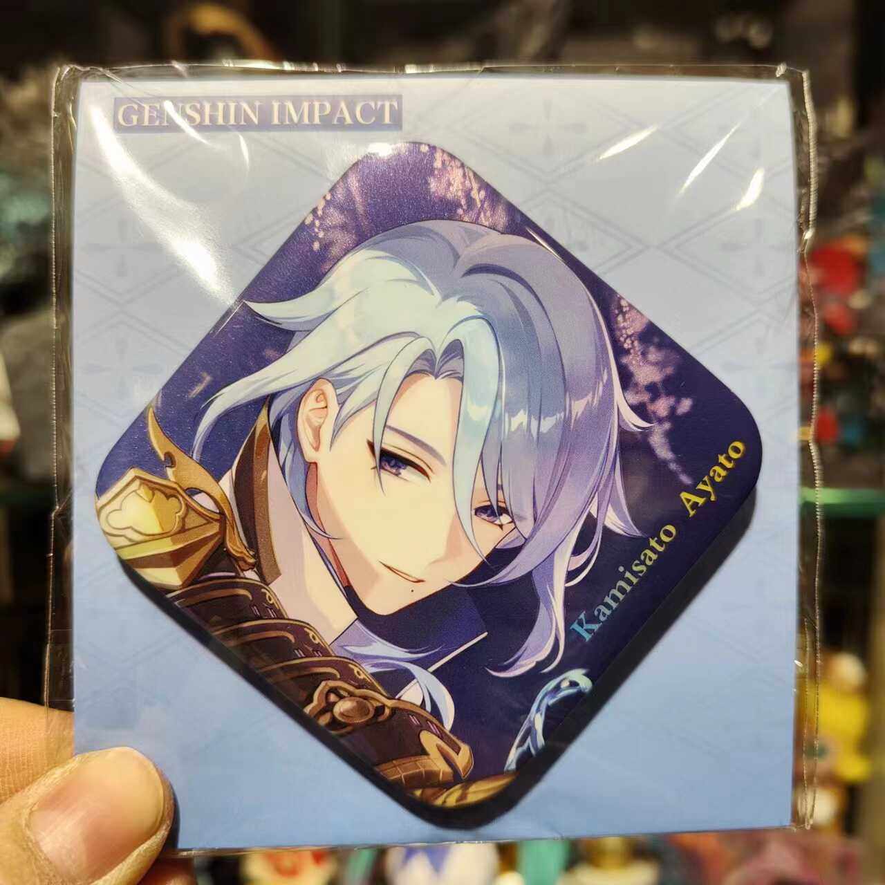 正版官谷原神神里绫人徽章吧唧