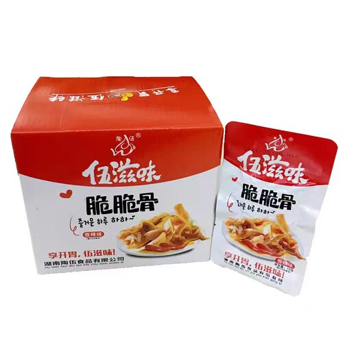 伍滋味香辣脆脆骨湖南特产猪脆骨
