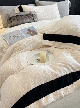 可定制A类轻奢牛奶绒加厚四件套任意尺寸被套230x230x250x248x248