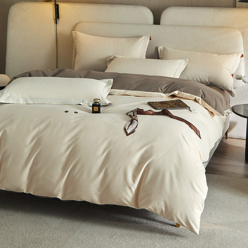 可定制全棉磨毛四件套100S支床品