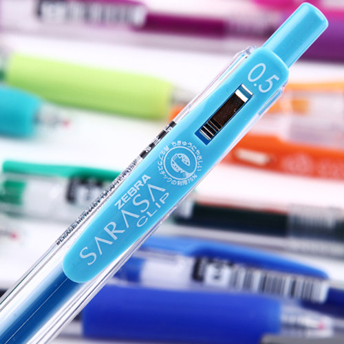 일본 얼룩말 얼룩말 젤 펜 얼룩말 펜 JJ15 사라사 클립 시리즈 젤 펜 서명 펜