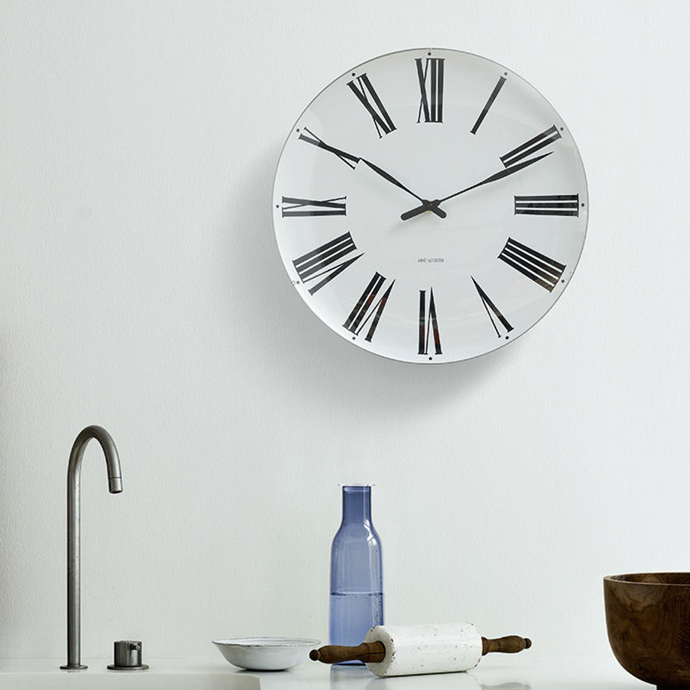 丹麦rosendahl创意指针挂钟壁钟