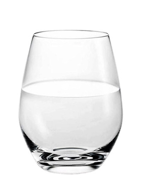 丹麦进口holmegaard无铅水晶玻璃水杯威士忌烈酒杯鸡尾酒杯350ml