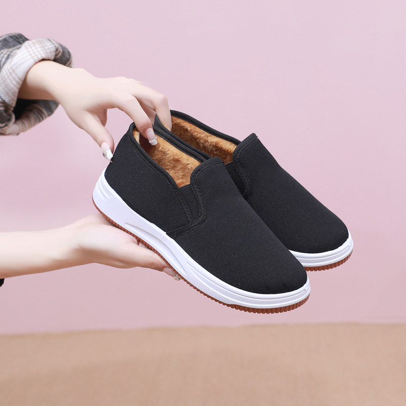 断码清仓特价处理老北京布鞋女棉鞋黑色加绒加厚保暖妈妈老人防滑,女鞋,棉鞋,淘宝优惠券,粉丝福利购,淘宝优惠卷