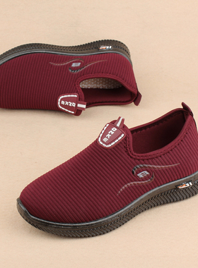 断码清仓特价处理运动休闲老北京布鞋女士黑色工作干活上班健步鞋