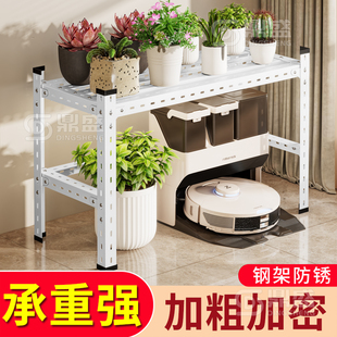 角钢花架多肉置物架单层阶梯式室内多层户外阳台花盆铁艺架可定制