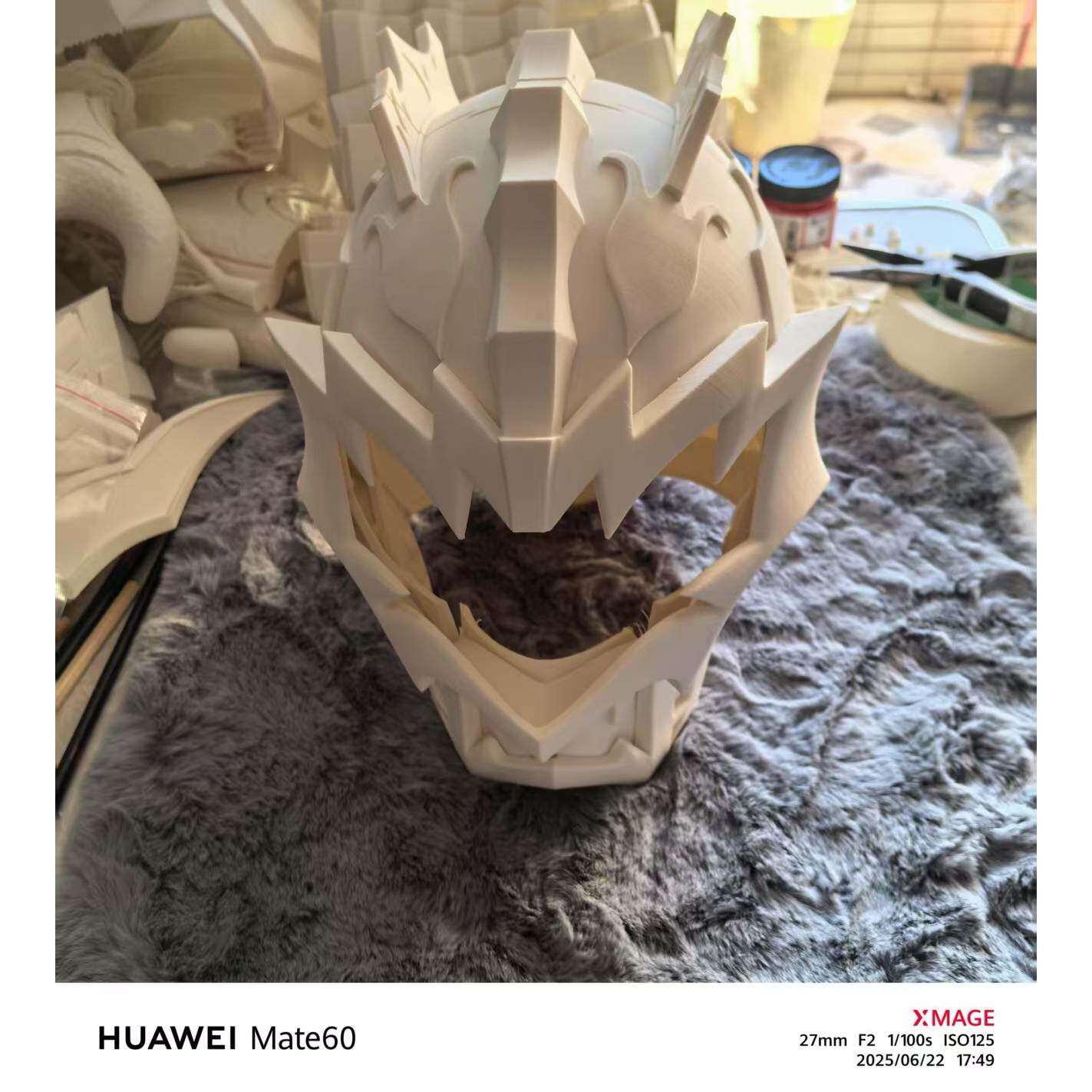 PLA 无毒 3D 打印炎龙侠COSPLAY配件/