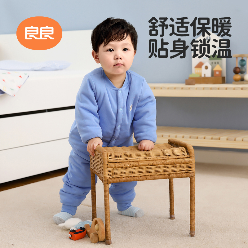 良良春秋婴幼儿纯棉24月内衣套装