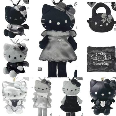 日本黑白天使毛绒挂件