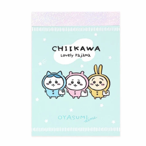 日本代购chiikawa迷你彩页便签本