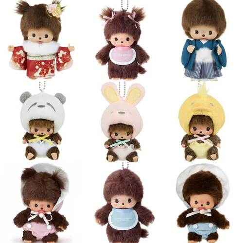 26年10月日本蒙奇奇毛绒玩偶挂件