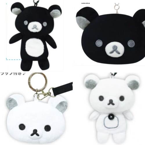 7月日本K-com轻松熊黑白毛绒