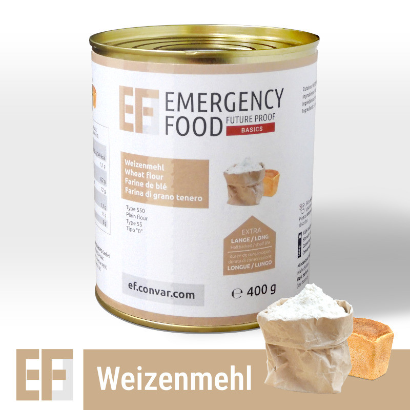 德国应急食品小麦粉面粉休闲美味家庭囤货素食性价比高保质期超长