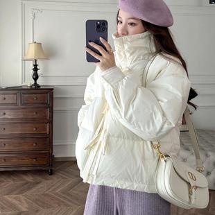 ZSS 奶香泡芙 YIER 新款 裹住温暖锁温系带羽绒服 2024冬季 张涩涩