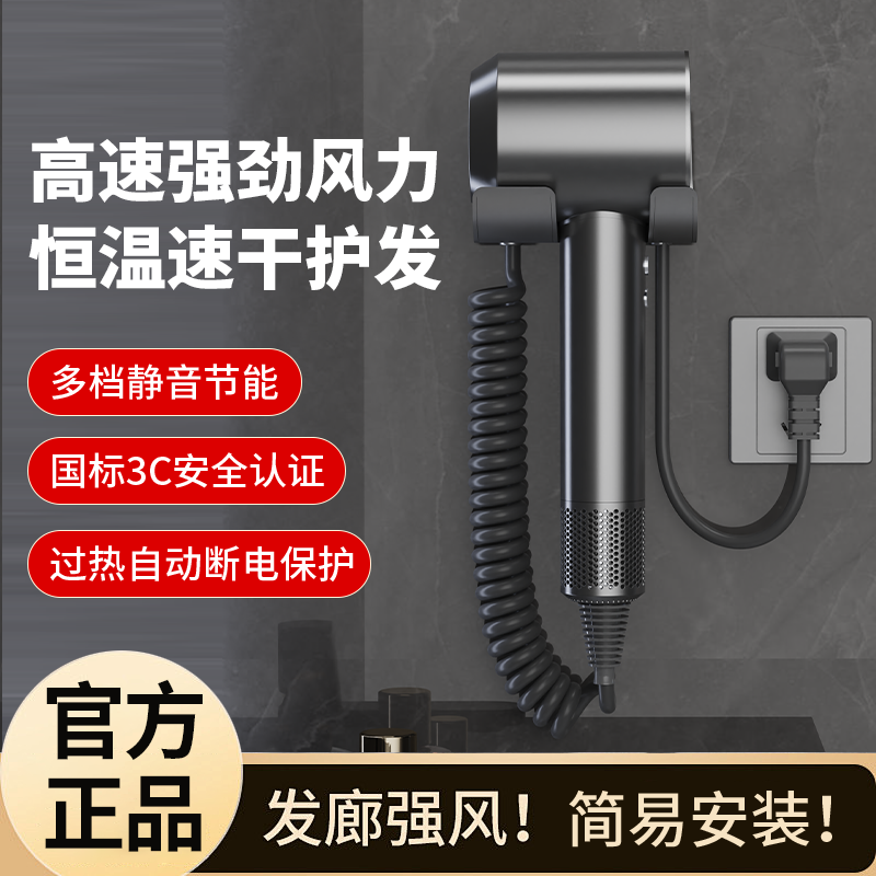 徕英五星级酒店专用壁挂式吹风机