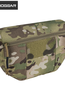 小钢蝎 战术背心腹包JPC 6094 AVS CPC NCPC通用附包迷彩杂物包