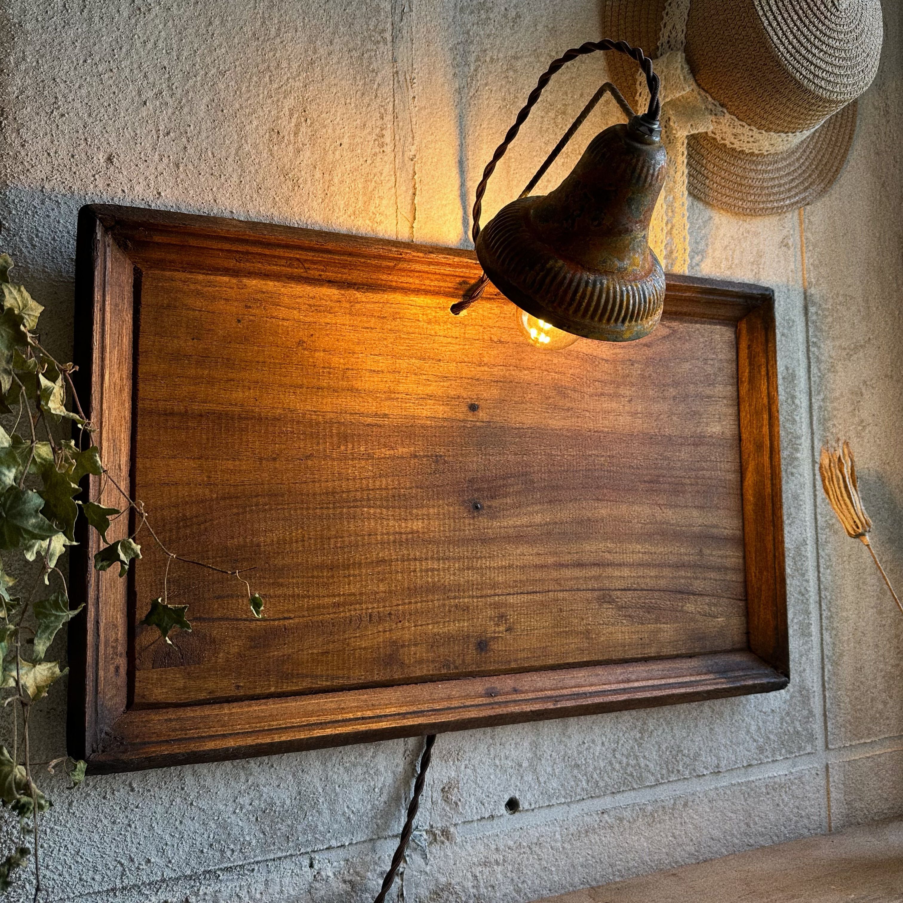 中古风vintage装饰灯店招 美式乡村实木壁灯墙面装饰灯氛围灯