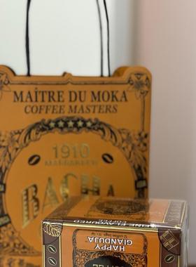 香港代购Bacha挂耳咖啡新加坡清晨挂耳阿拉比卡咖啡礼盒12g*12袋