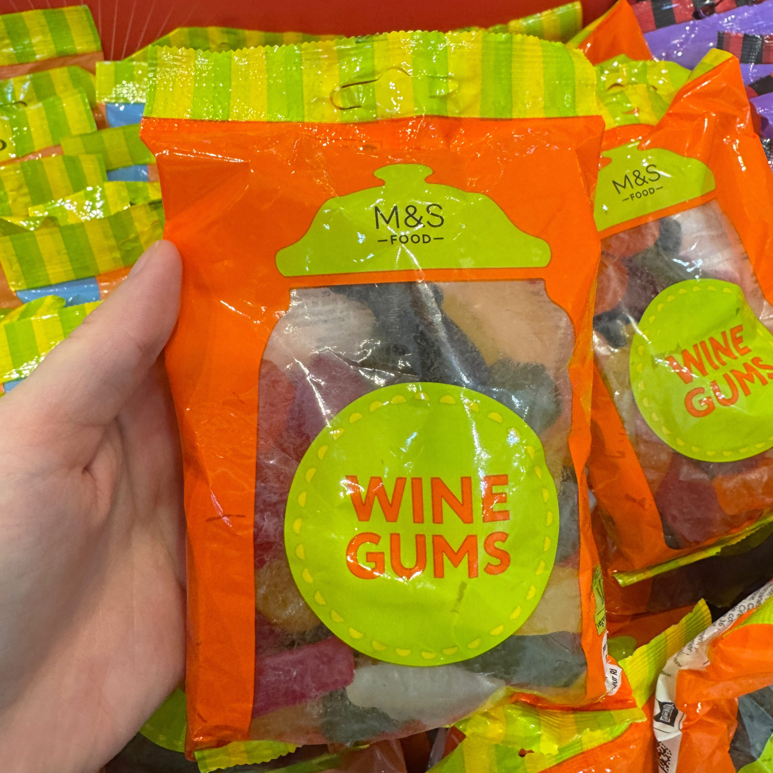 香港 M&S英国 什锦果汁味软糖 WINE GUMS 225G