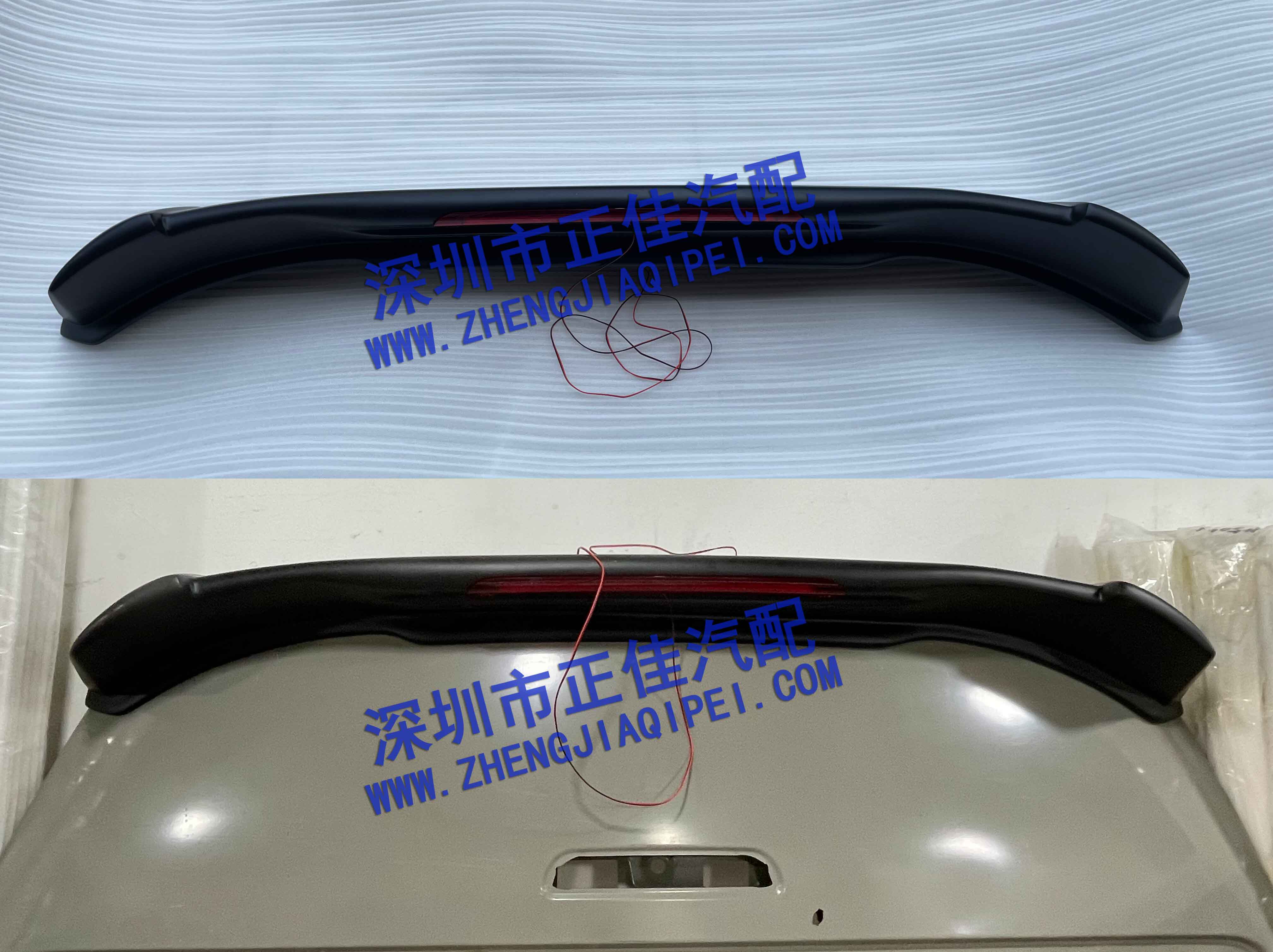 HIACE200 시리즈 HIACE 05-18 차량에 적합하여 테일게이트 상단 윙 LED 후면 테일 윙 넓고 하이 탑 설치