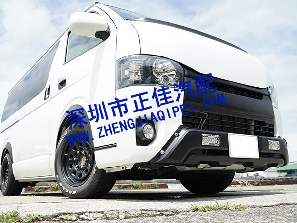 TOYOTA HIACE 토요타 하이에이스 200 시리즈 14-18프런트 범퍼 LED 프런트 가드 프런트 가이드