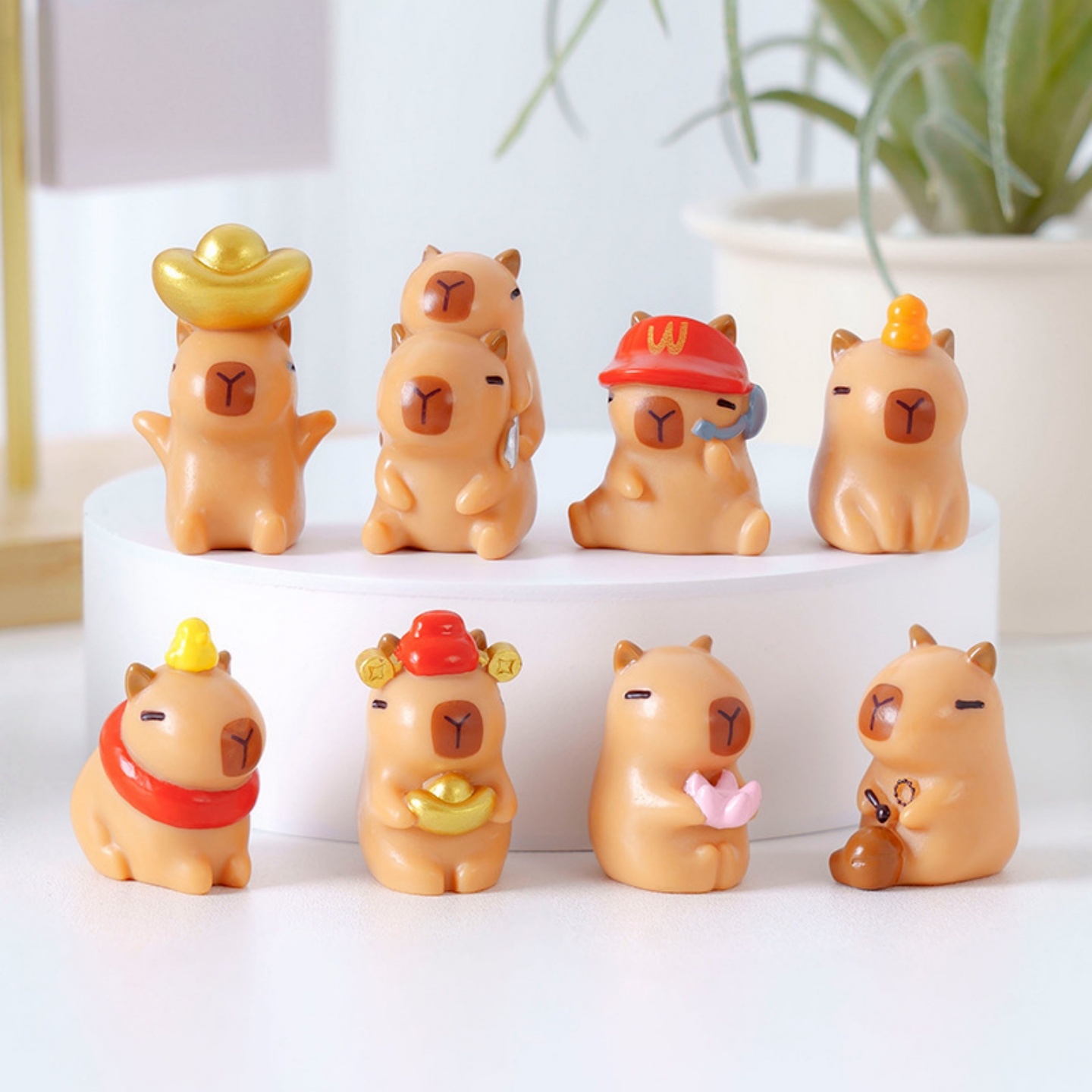 创意可爱卡皮巴拉水豚盲袋摆件