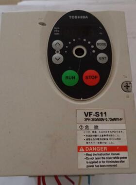 东芝变频器VFS11-4007PL-WN(3A )VF-S11 0.75KW 380V 实图 现货