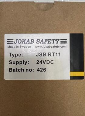 JOKAB佳可宝安全继电器JSBRT11控制器24VDC 现货