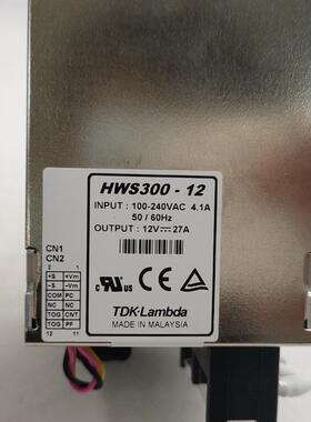 TDK-LAMBDA兰姆达电源HWS300-12  HWS300-12原装 正品现货 议价