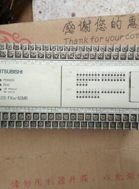 原装拆机三菱PLC FX0N-60MR 功能完好 实物图片拍摄